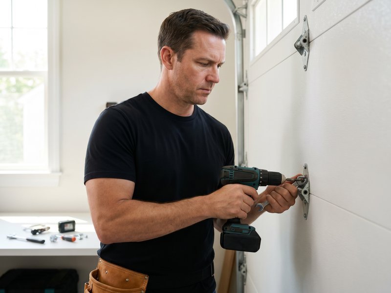 Garage door repair in Bethesda, MD by Rock of Hampden