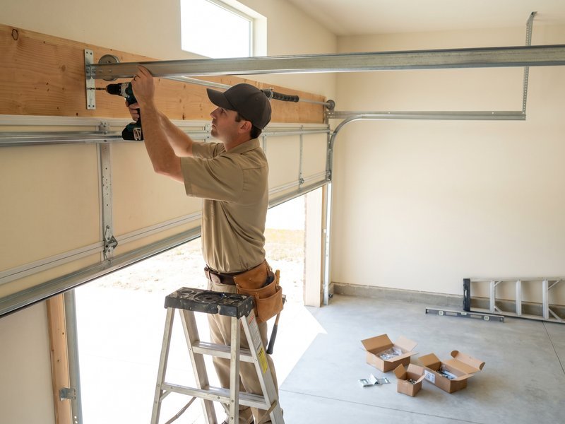 New Garage Door Installation by Rock of Hampden